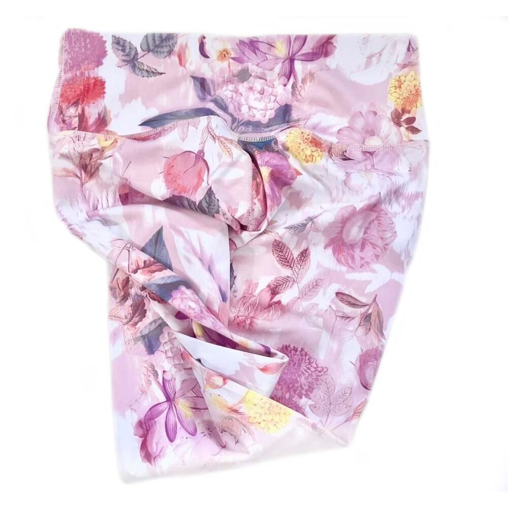 APANA Botanical Print Yoga Pants Size Medium NWT - Picture 2 of 4